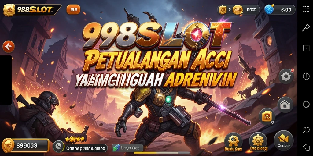 Screenshot menunjukkan aksi seru dalam 988SLOT.