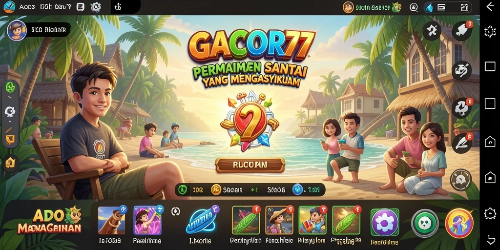 Screenshot GACOR77 menampilkan aksi gameplay yang menyenangkan.
