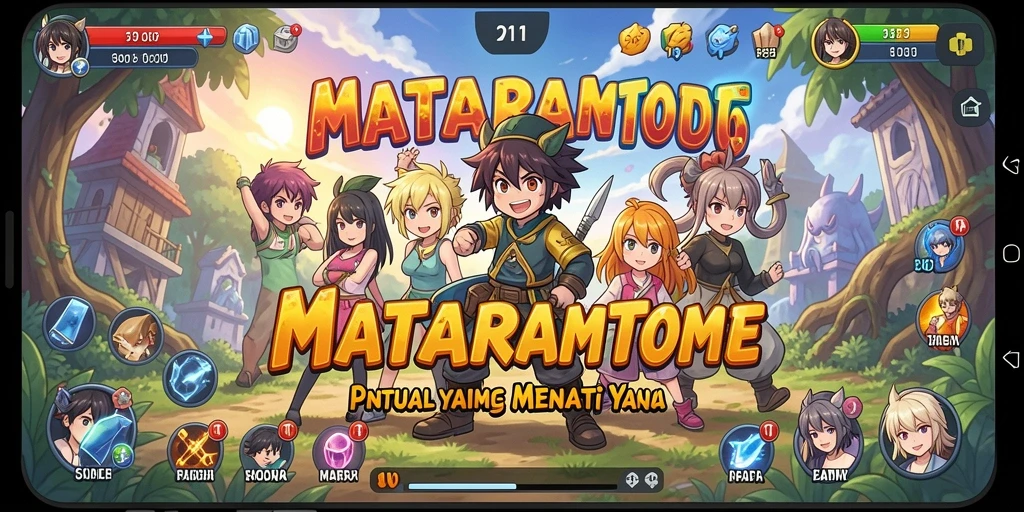 Tampilan gameplay MATARAMTOTO yang seru dan berwarna