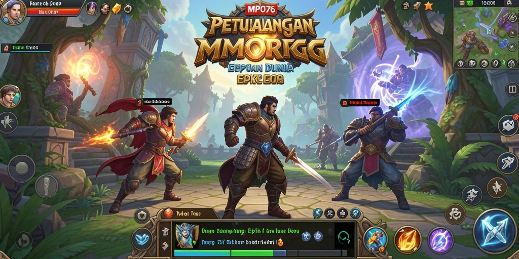 Tampilan gameplay MPO76 yang menarik dengan aksi pertarungan seru.