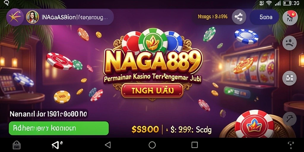 Tampilan gameplay menarik dari NAGA889 yang penuh aksi di kasino.