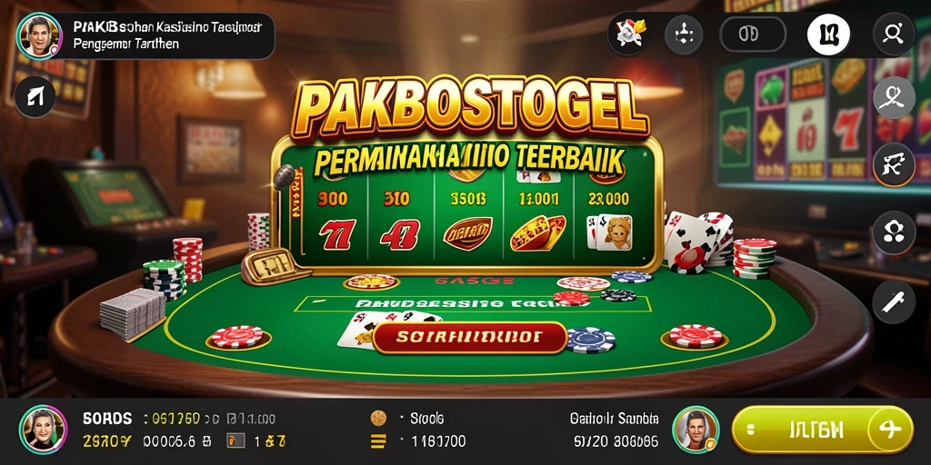 Tampilan gameplay seru dan menarik di PAKBOSTOGEL.