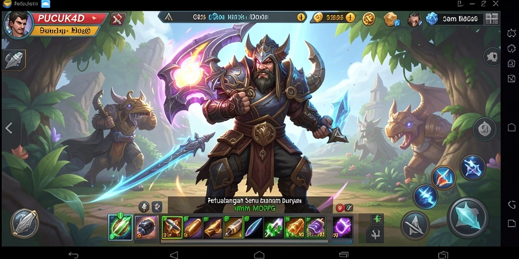 Gambaran gameplay seru di dunia PUCUK4D yang menawan.