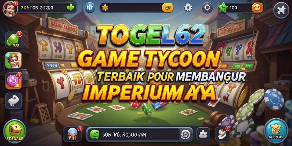 Tangkapan layar gameplay TOGEL62 menampilkan suasana membangun bisnis yang intens.