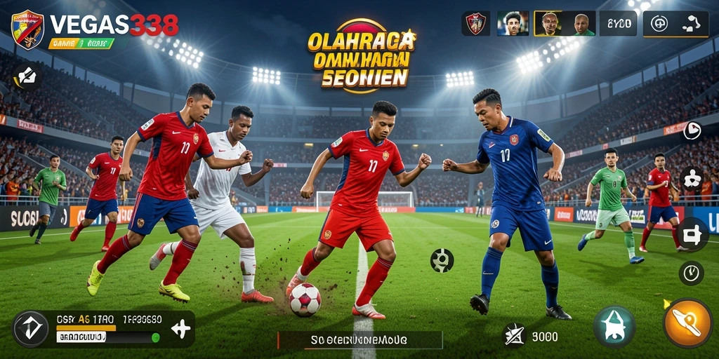 Tampilan gameplay seru dan menegangkan di VEGAS338.